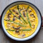 omelette aux asperges